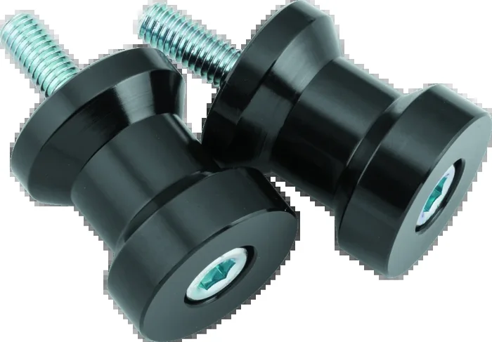 BikeMaster Alum Spool Kit H/D – 6mm – Black