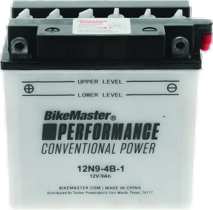 BikeMaster Battery – 12N9-4B-16.9 lb
