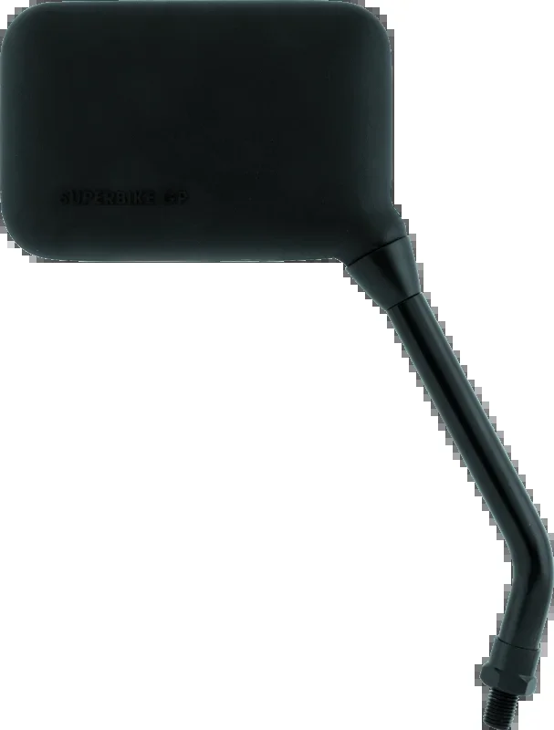 BikeMaster Superbike GP Mirror 10mm Long Right – Black0.9 lb