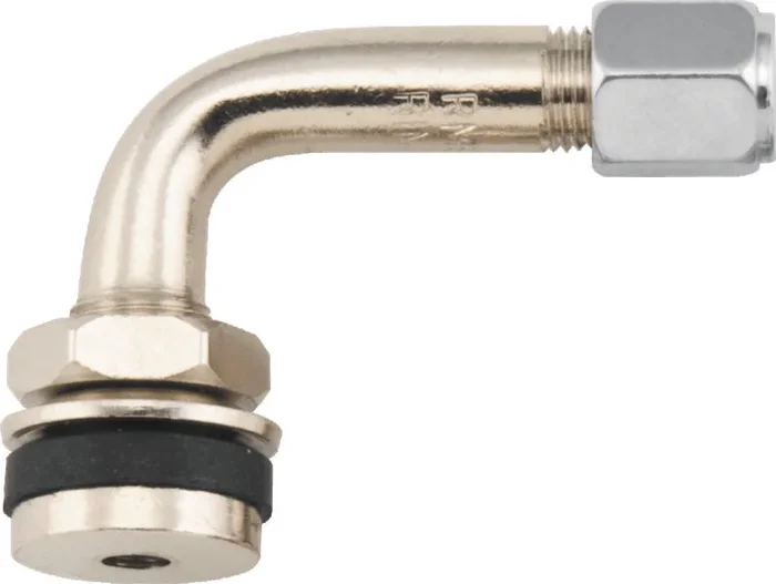 BikeMaster Valve Stem 90Deg Chrome Ea.0.09 lb