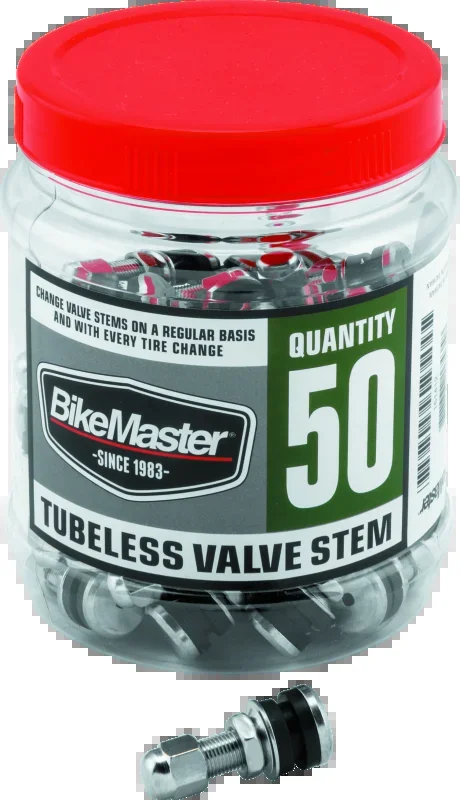 BikeMaster Valve Stem Chrome Tubeless Tub 502.4 lb