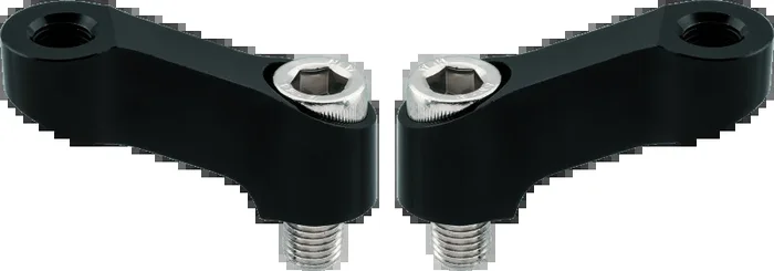 BikeMaster Yamaha Mirror Extension 10mm Pair – Black0.3 lb
