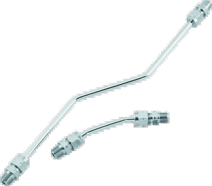 Bikers Choice 66-84 Shovelhead Chrome Rocker Box Oil Line Set Replaces H-D 17506-66A0.3 lb