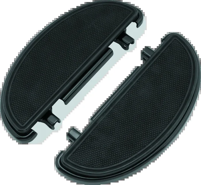 Bikers Choice 82-20 FLH FLT 86-17 FLST Black Half-Moon Floorboard Kit