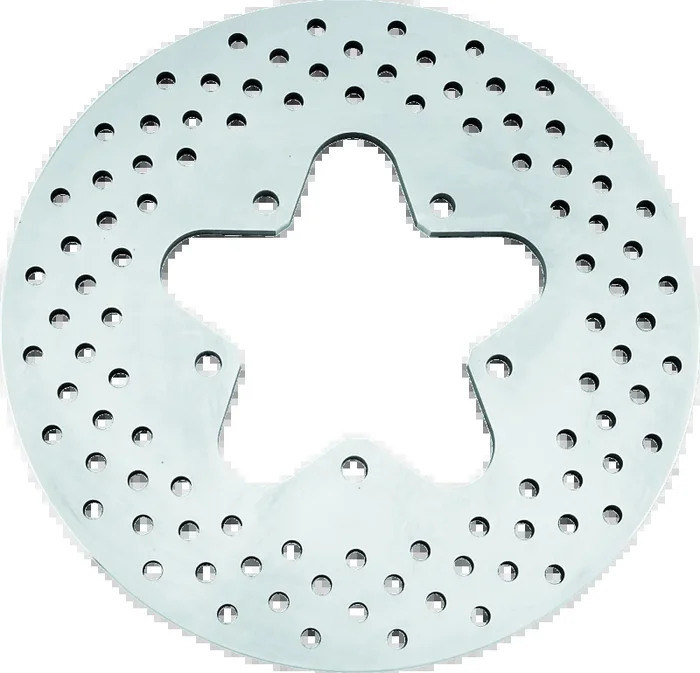 Bikers Choice 86-99 FLT Stock Replacement Rear Brake Rotor Drilled Steel