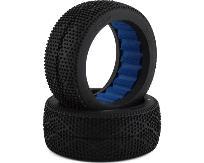 Blackbird 1/8 Buggy Tires (2) (Soft – Long Wear)