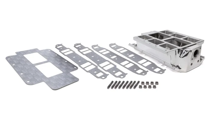 Blower Intake Manifold SBC Std. Port – Polished
