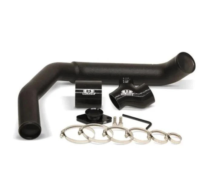 BLOX Racing 15-19 Subaru WRX FA20DIT Black Charge Pipe Kit4.1 lb