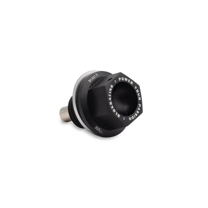 BLOX Racing Magnetic Drain Plug – Manual Transmission / 14×1.5mm (Fits Honda Mitsubishi Ford GM)