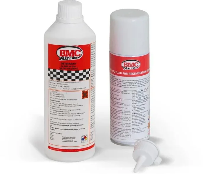 BMC Complete Filter Washing Kit – 500ml Detergent & 200ml Oil Spray