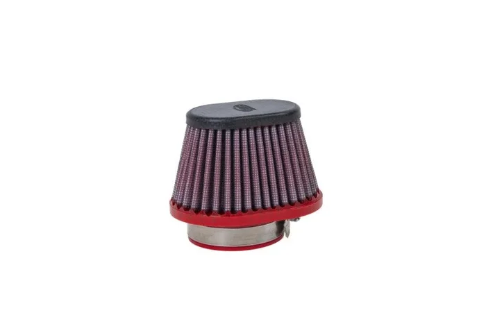 BMC Conical Carburetor Filter w/Carbon Top – Right 50MM
