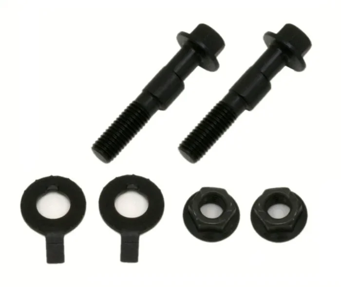 BMR 05-14 S197 Mustang Front Camber Bolts (2 Degree Offset) – Black0.7 lb