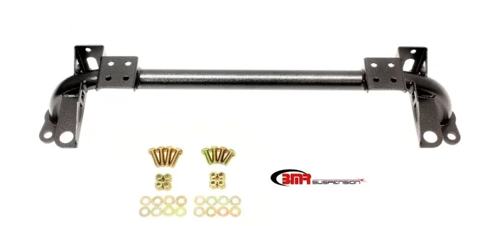 BMR 05-14 S197 Mustang Radiator Support w/ Sway Bar Mount – Black Hammertone13.7 lb