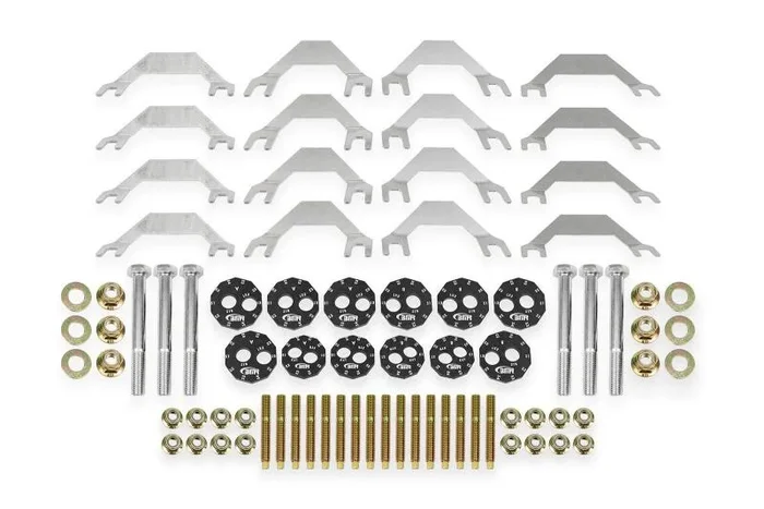 BMR 06-13 Chevrolet Corvette C6 Z06/ 09-13 ZR1 Camber Bolt & Stud Kit – Black Anodized