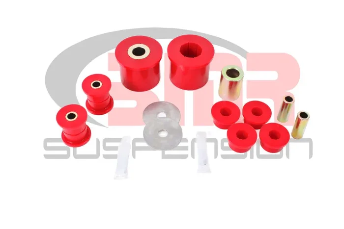 BMR 08-09 Pontiac G8 Rear Suspension Bushing Kit (BK004 BK005 BK006) – Black/Red4.3 lb