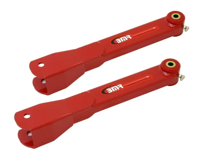 BMR 10-15 5th Gen Camaro Non-Adj. Rear Trailing Arms (Polyurethane) – Red9.4 lb