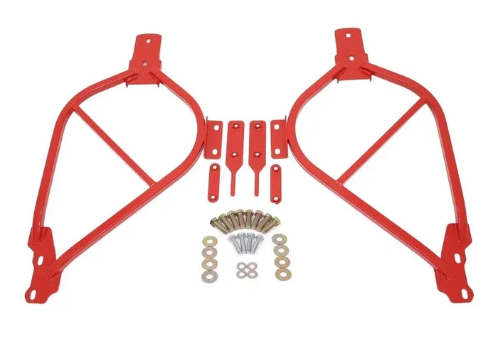 BMR 14-17 Chevy SS Sedan Bolt-On Subframe Connectors – Red