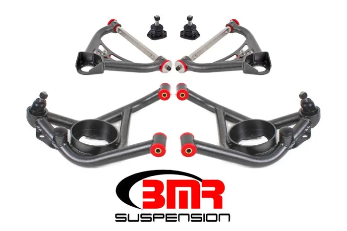BMR 70-81 2nd Gen F-Body Upper And Lower A-Arm Kit – Black Hammertone45.6 lb