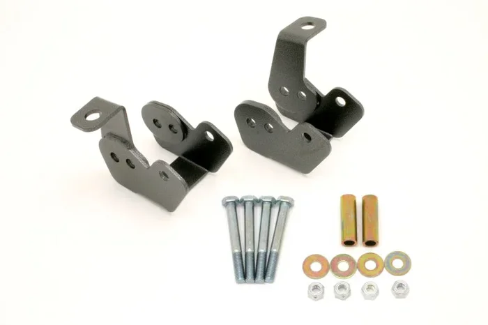 BMR 82-02 3rd Gen F-Body Bolt-On Control Arm Relocation Brackets – Black Hammertone