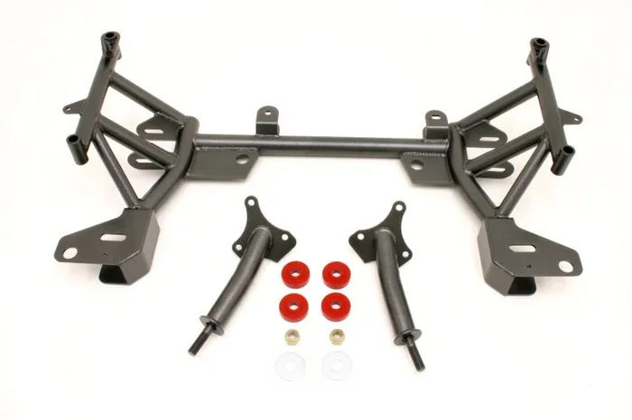 BMR 93-02 F-Body K-Member w/ SBC/BBC Motor Mounts and STD. Rack Mounts – Black Hammertone