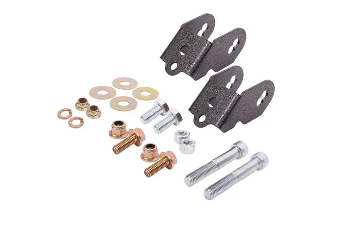 BMR Suspension 15-18 Ford Mustang S550 Rear Camber Adjustment Lockout Kit – Black Hammertone