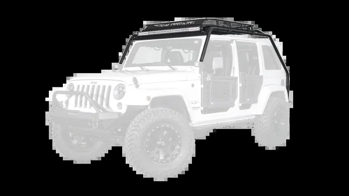 Body Armor 4×4 07-18 Jeep Wrangler JK Windshield Light Bar