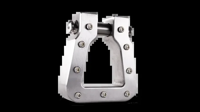 Body Armor 4×4 Mega D-Ring Machined Silver Single