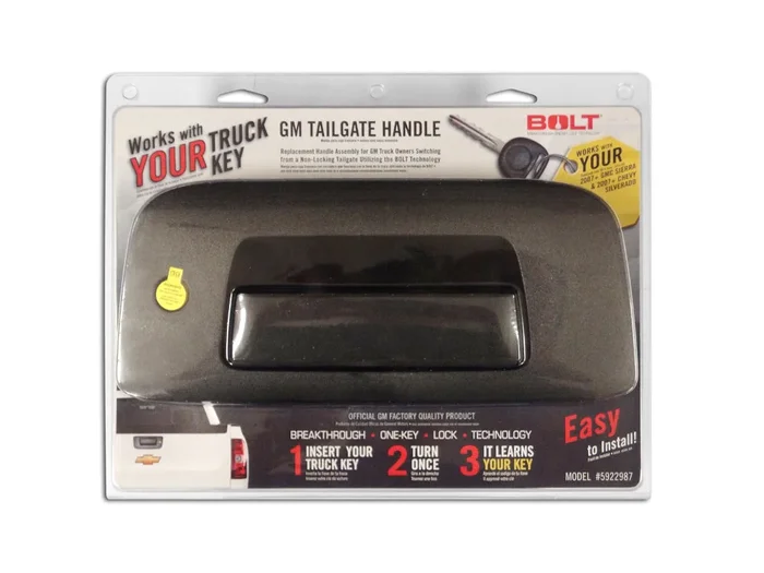 BOLT GM Tailgate Handle-Includes Cylinder (Late Model)5.5 lb