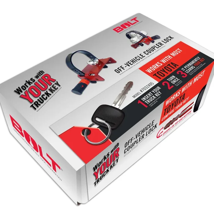 BOLT Off-Vehicle Coupler Lock Toyota6.3 lb