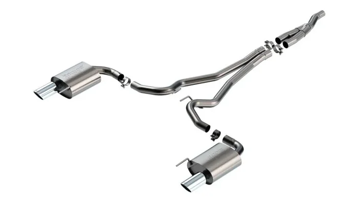 Borla 2024 Ford Mustang 2.3L Ecoboost 2.50 S-TYPE Catback Exhaust – Non-Active