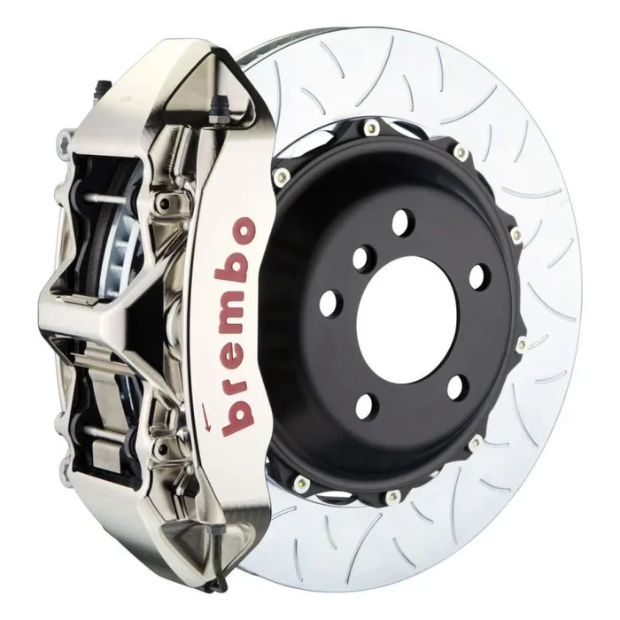 Brembo 01-02 Viper RT-10/GTS Front GTR BBK 6 Piston Billet 355×32 2pc Rotor Slotted Type3- Nickel