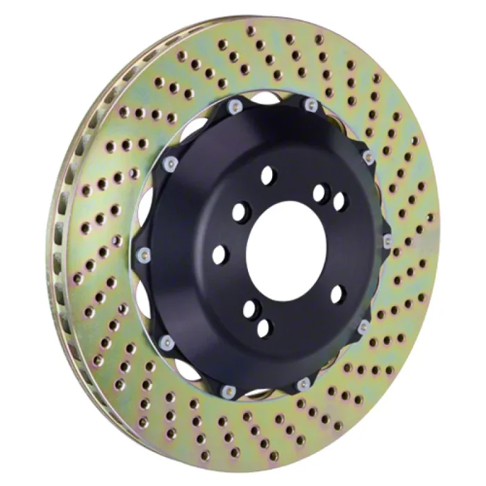 Brembo 03-10 Viper SRT-10 Rear 2-Piece Discs 355×32 2pc Rotor Drilled