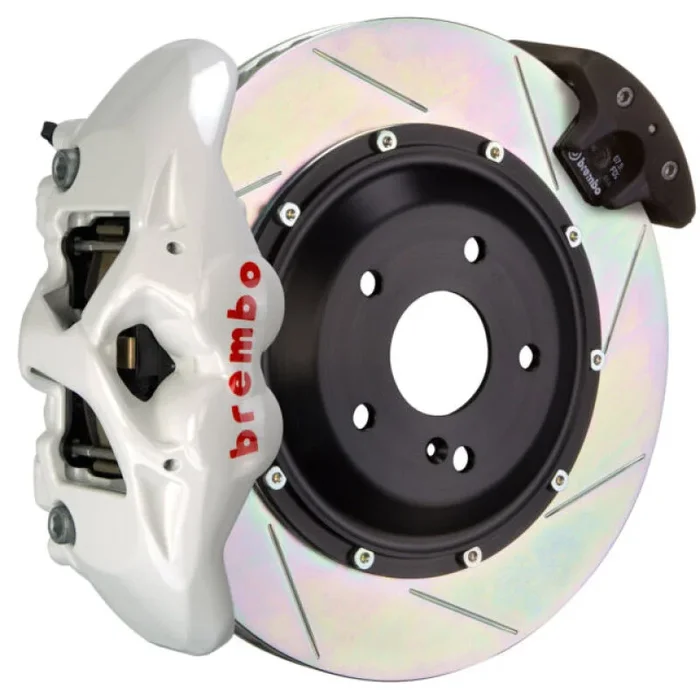 Brembo 06-09 997.1 GT3 Front GT BBK 6 Piston Cast 380×34 2pc Rotor Slotted Type3-White
