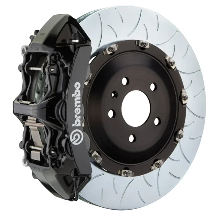 Brembo 06-10 M5/06-10 M6 Front GT BBK 6 Piston Cast 405×34 2pc Rotor Slotted Type3-Black