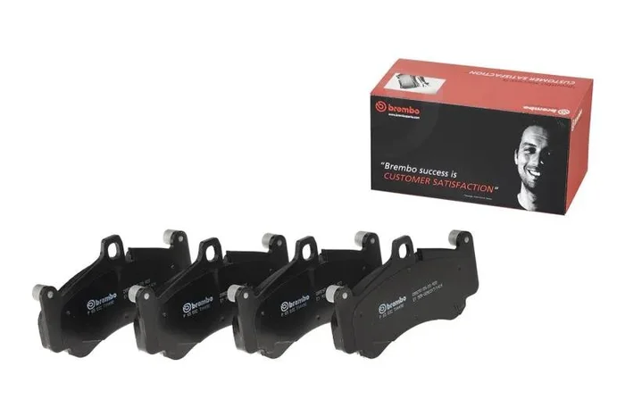 Brembo 08-13 Mercedes-Benz C63 AMG Premium Low-Met OE Equivalent Pad – Rear