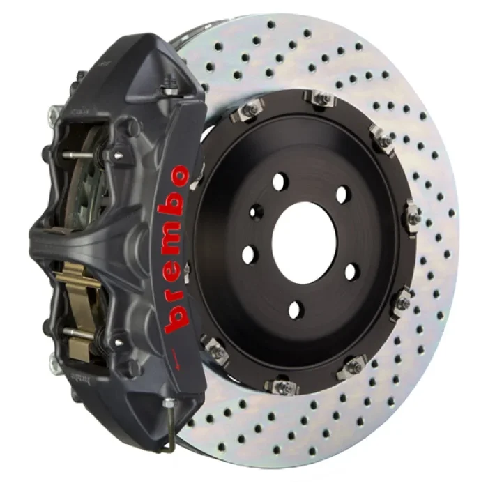 Brembo 18+ RS5 Front GTS BBK 6 Piston Cast 405×34 2pc Rotor Drilled-Black HA