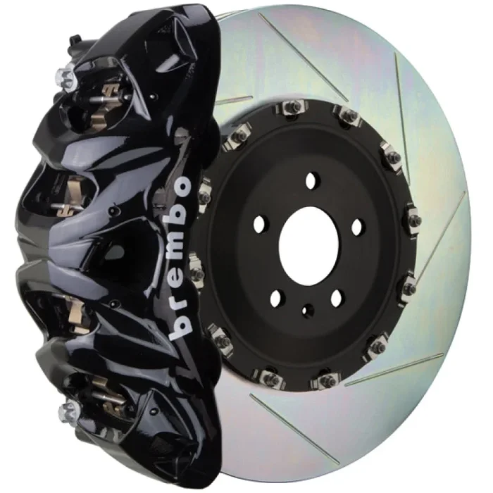 Brembo 19+ Cullinan Front GT BBK 8 Piston Cast 412×38 2pc Rotor Slotted Type-1-Black