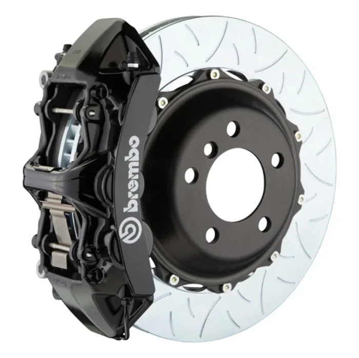 Brembo 92-00 Viper RT-10/GTS Front GT BBK 6 Piston Cast 380×32 2pc Rotor Slotted Type-3-Black