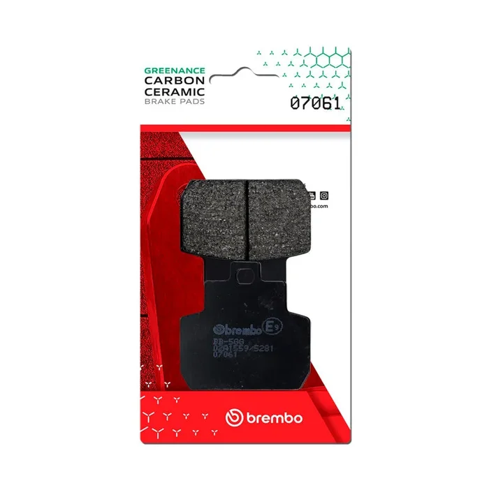 Brembo OE Gilera Fuoco/Piaggio X8/Piaggio X9 Carbon Ceramic Brake Pad – Rear