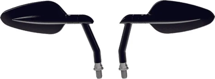 Burly Brand Radar Mirror Set – Black1.6 lb
