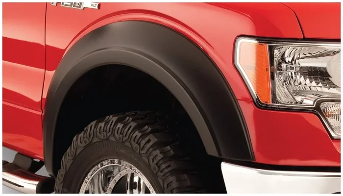 Bushwacker 09-14 Ford F-150 Extend-A-Fender Style Flares 2pc – Black