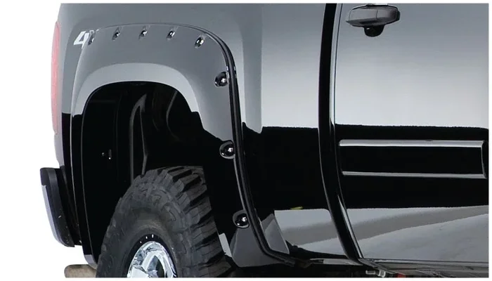 Bushwacker 99-06 Chevy Silverado 1500 Fleetside Pocket Style Flares 2pc 78.0/96.0in Bed – Black