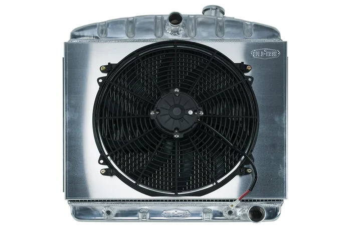 Cold Case Radiators 55-57 Tri-5 Chevy Radiat or & 16in Fan Kit
