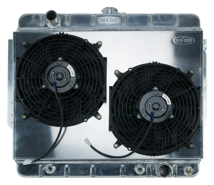 Cold Case Radiators 66-68 Impala Radiator Dual 12in Fans