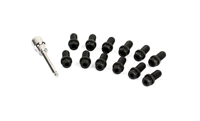 Cometic Header Bolts 3/8 – 16 3/4in Grade 5 Black Oxide Finish With Hex and Socket Head