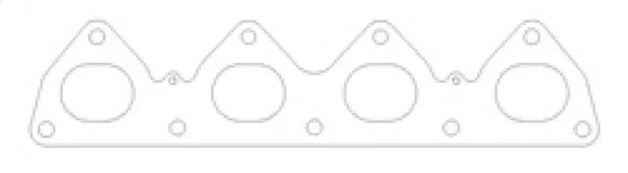 Cometic Honda All H22S 92-01 .030 inch MLS Exhaust Manifold Gasket 1.770 inch X 1.380 inch Port