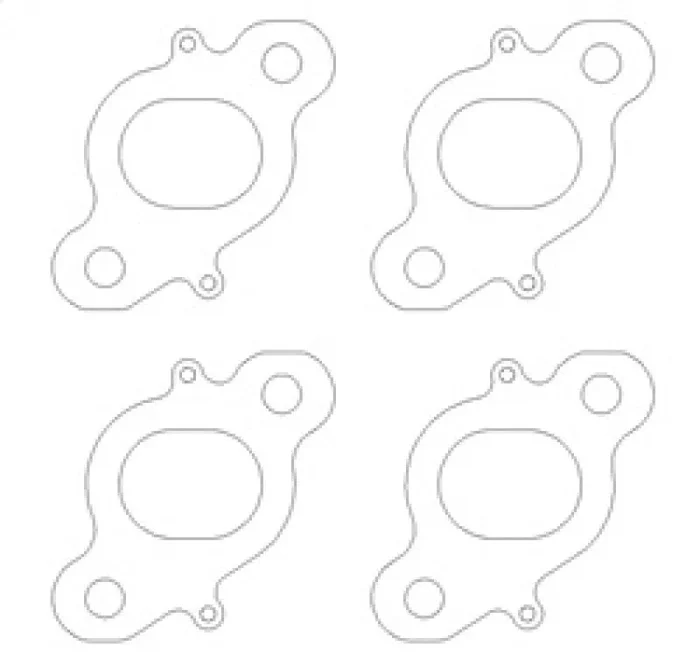 Cometic Nissan CA18 DET .030 inch DOHC Exhaust Gasket (4 pcs per Kit)