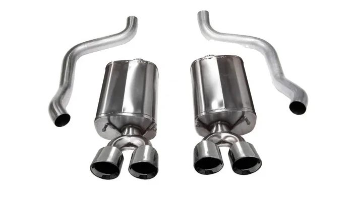 Corsa 2009-2013 Chevrolet Corvette C6 6.2L V8 Polished Sport Axle-Back Exhaust46.4 lb