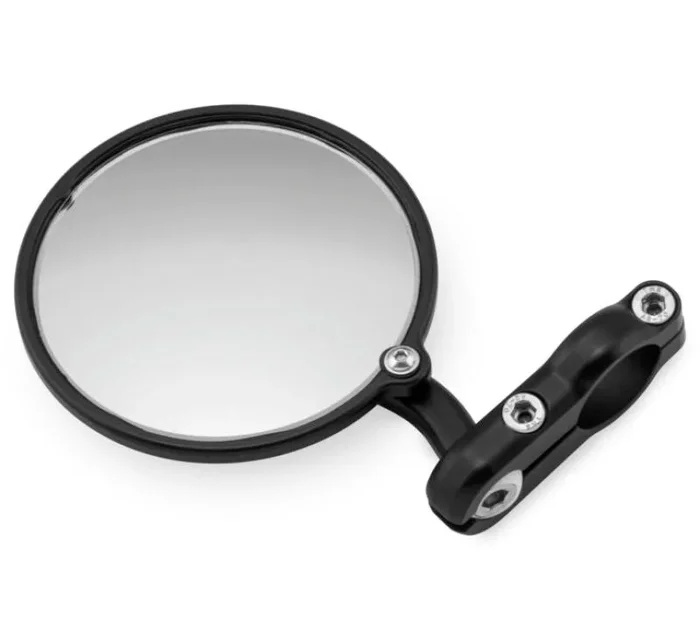 CRG Hindsight EXO Folding 3 in. Round Bar-End Mirror Left – Black0.38 lb
