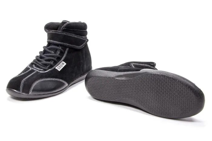 Crow Safety Gear Shoe Mid Top Black Size 5
